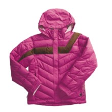 Dragonflies Damsel Jacket - Insulated (For Girls) in Fuchsia - Closeouts