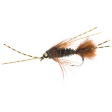 Dream Cast Bead Head Mega Prince Nymph Fly - Dozen in Natural - Closeouts