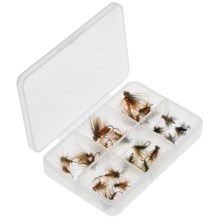 Dream Cast Foam Elk Hair Caddis Dry Fly Assortment - 2-Dozen in See Photo - Closeouts