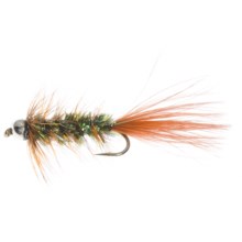 Dream Cast Gaviglio’s Cascade Bugger Bead Head Streamer - Dozen in Natural - Closeouts