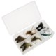 Dream Cast Maximum Bass Assorted Flies - 15-Piece