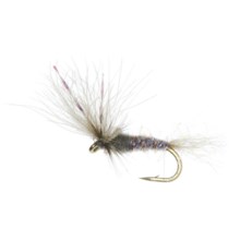 Dream Cast Quigs Flashwing Cripple Dry Fly - Dozen in Pale Morning Dun Purple - Closeouts