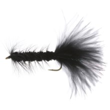 Dream Cast Wooly Bugger Streamer Fly - Box of 12 in Black - Closeouts