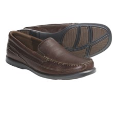 Dunham Boardwalk Shoes - Leather, Slip-Ons (For Men) in Brown - Closeouts