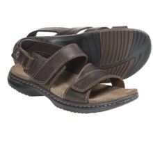 Dunham Brownsville Leather Sandals (For Men) in Brown - Closeouts