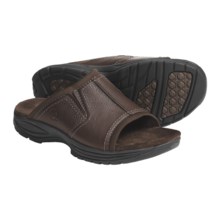 Dunham Cutter Slide Sandals - Leather (For Men) in Brown - Closeouts