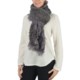 Dylan by True Grit Faux-Fur Scarf - Lace Trim (For Women)