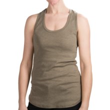 Dylan by True Grit Heathered Tank Top - Racerback (For Women) in Driftwood - Closeouts