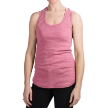 Dylan by True Grit Heathered Tank Top - Racerback (For Women) in Highlighter - Closeouts