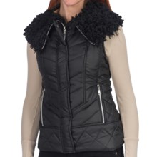 Dylan by True Grit Puffer Vest (For Women) in Black/Black - Closeouts