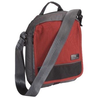 Eagle Creek Guide Pro Courier Bag in Red Clay/Grey