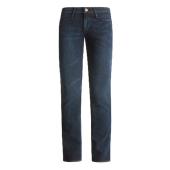 Earnest Sewn Decca Dover Jeans - Low Rise (For Women) in Denim Blue