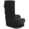 Earth Blaze Boots - Suede (For Women) in Black Suede