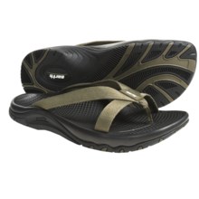 Earth Cabo San Lucas-K Thong Sandals (For Men) in Khaki - Closeouts