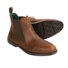 Earth Clinton Chukka Boots - Leather (For Men) in Dark Peanut - Closeouts