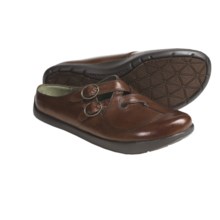 Earth Faithe Shoes - Leather, Slip-Ons (For Women) in Almond Calf - Closeouts