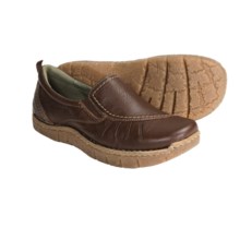 Earth Union Slip-On Shoes - Leather (For Women) in Almond - Closeouts