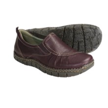 Earth Union Slip-On Shoes - Leather (For Women) in Plum - Closeouts