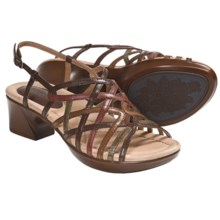 Earth Wisteria Sandals - Leather (For Women) in Bat Multi Calf - Closeouts