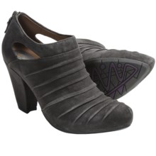Earthies Barina Heels - Suede (For Women) in Grey - Closeouts