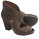 Earthies Cristiana Open Pumps - Suede (For Women)