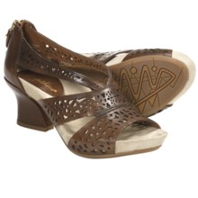 Earthies Ensenada Sandals - Leather (For Women) in Almond Calf - Closeouts