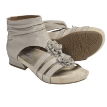Earthies Eviya Gladiator Sandals - Leather (For Women) in Taupe Calf - Closeouts