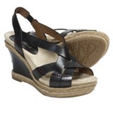 Earthies Salerno Wedge Sandals - Leather (For Women)