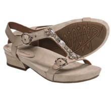 Earthies Santini Sandals - Leather (For Women) in Biscuit Calf - Closeouts