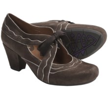 Earthies Sarenza Shoes - Suede, Mary Janes (For Women) in Taupe - Closeouts