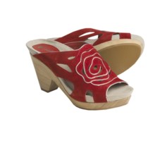 Earthies Tropez Sandals (For Women) in Bright Red - Closeouts