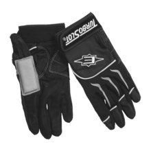 Easton TurboSlot Batting Gloves (For Youth) in Black - Closeouts