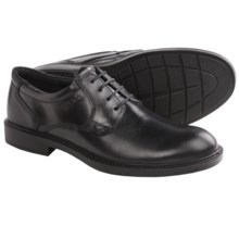 ECCO Atlanta Plain Toe Oxford Shoes (For Men) in Black - Closeouts