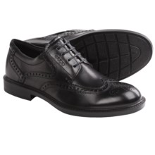 ECCO Atlanta Wingtip Oxford Shoes (For Men) in Black - Closeouts