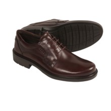 ECCO Boston Oxford Shoes- Leather, Plain Toe (For Men) in Rust - Closeouts