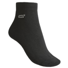 ECCO Cushioned Anklet Golf Socks - Pima Cotton (For Women) in Black - Closeouts