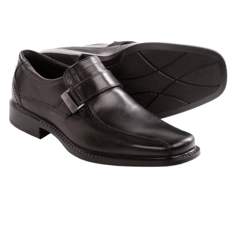 ECCO New Jersey Side Buckle Shoes Slip Ons (For Men)