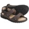 ECCO Passion Sandals - Oiled Leather (For Men) in Dark Clay