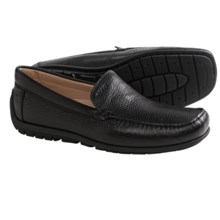 ECCO Soft Slip-On Moccasins (For Men) in Black - Closeouts