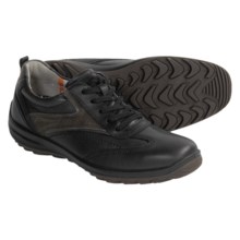 Ecco Strike Sneakers - Leather (For Men) in Black/Ascot - Closeouts
