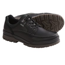 ECCO Track 6 Gore-Tex® Moc Toe Lo Shoes - Waterproof (For Men) in Black - Closeouts