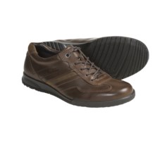 ECCO Transporter Leather Shoes - Lace-Ups (For Men) in Cocoa Brown/Coffee - Closeouts