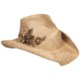 Eddy Bros. by Bailey Maven Cowboy Hat - Raffia Straw, Pinch Crown (For Men and Women)