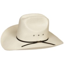 Eddy Bros. by Bailey Winner Cowboy Hat - 10X Woven Paper, Cattleman Crown (For Men and Women) in Ivory - Closeouts
