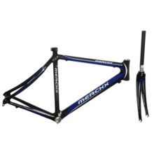 Eddy Merckx LXM Carbon Road Bike Frame in Blue - Closeouts