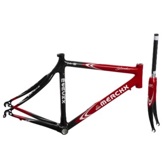 Eddy Merckx SXM Carbon Road Bike Frame in Red