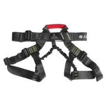 Edelweiss Challenge RC Climbing Harness in Black - Closeouts
