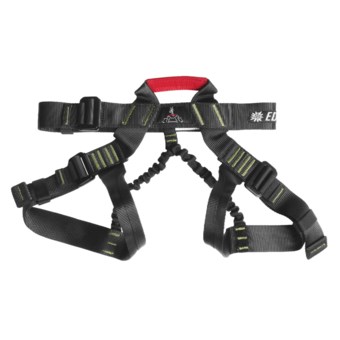 Edelweiss Challenge RC Climbing Harness in Black