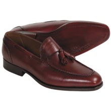 Eduardo G. Dandy Tasseled Dress Shoes - Leather (For Men) in Pigment Burgundy - Closeouts