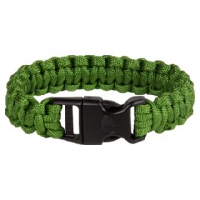 eGear Paracord Survival Bracelet - 8” in Forest - Closeouts
